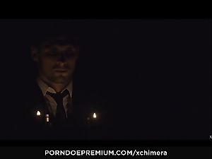 xCHIMERA - erotic fetish orgy with black Luna Corazon