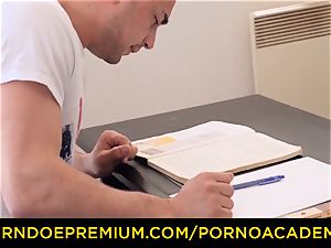 porno ACADEMIE - Tina Kay gets dp in torrid school romp