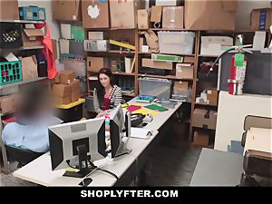 Shoplyfter - Troublemaking teenager fucks To Not Go To prison